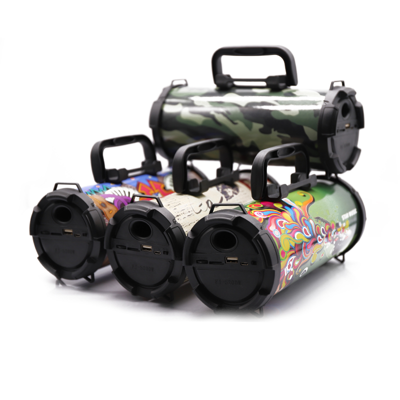 S1174 DW-520 Mini Portable Boombox Outdoor Wireless Speaker