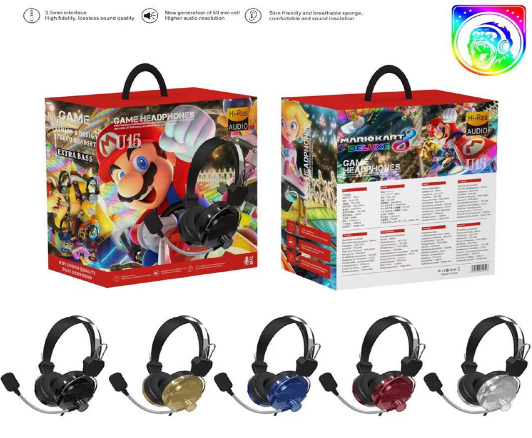 S1442 U15 Gaming Headphones