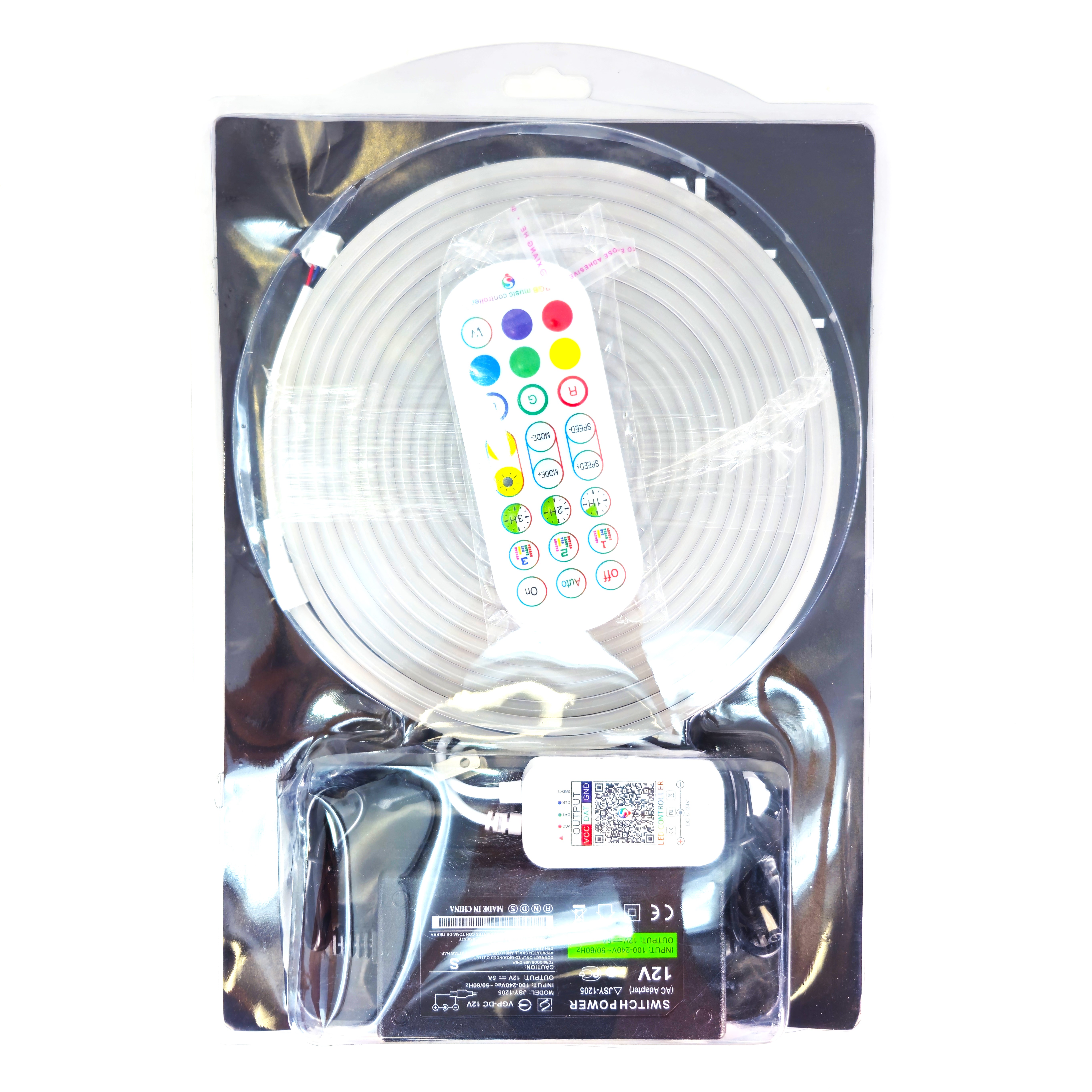 S2483 16.4-FT Multicolor NEON LED Rope Lights (5 mtrs)