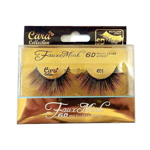 S2626 6D Faux Mink EyeLashes Gold Natural Soft 15pc Assorted