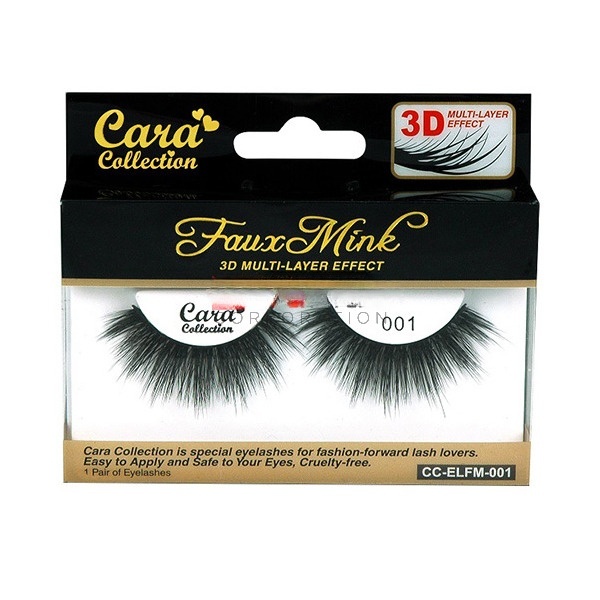 S2628 3D Faux Mink EyeLashes Natural Soft 15pc Assorted